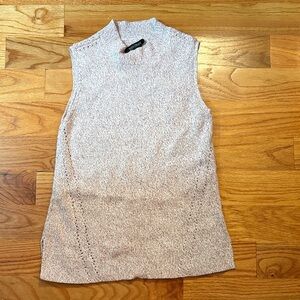 White House Black Market Textured Sleeveless Top